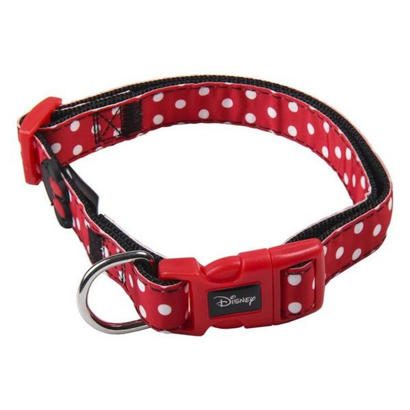 Dog collar Minnie Mouse Red S/M