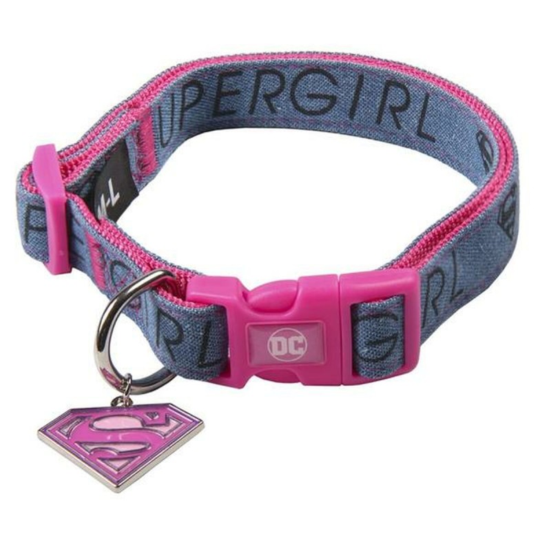 Collar para Perro Superman XXS/XS Rosa