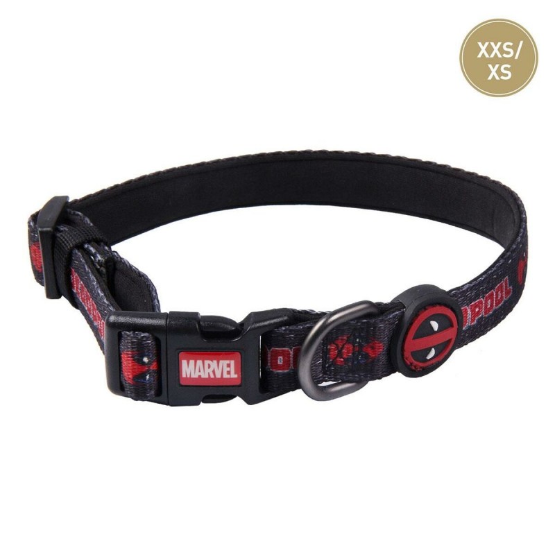 Collar para Perro Deadpool XXS/XS Negro