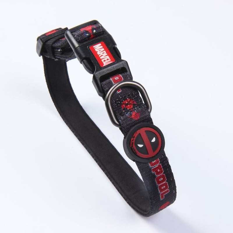 Hundehalsband Deadpool Schwarz S/M