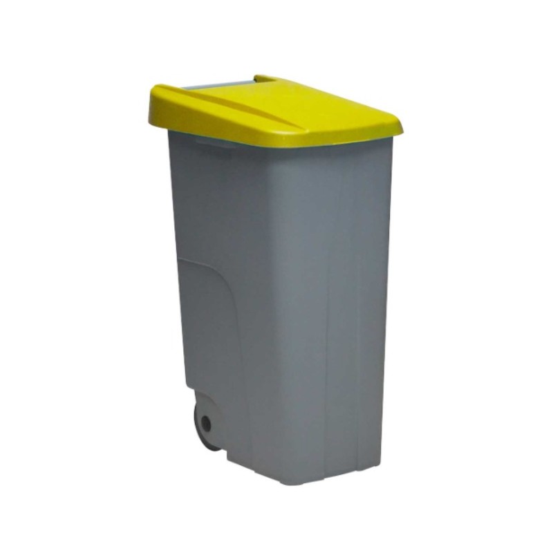 Dustbin with Wheels Denox 85 L 42 x...