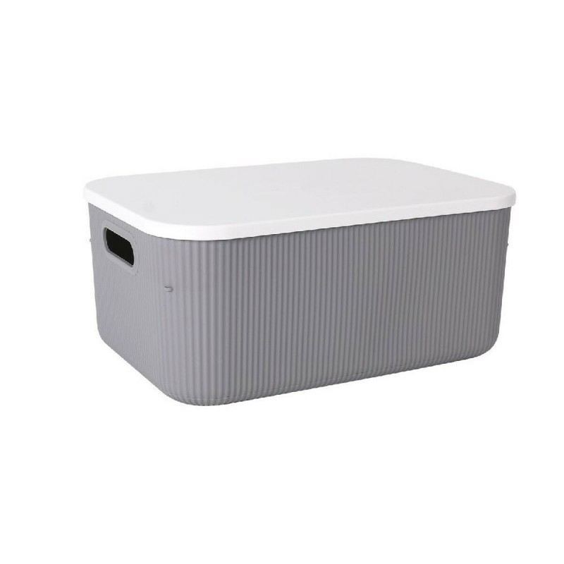 Storage boxes Lova Grey Plastic With...