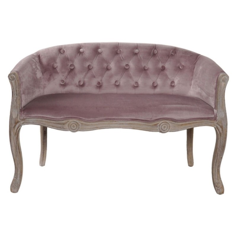 Sofa DKD Home Decor Bruin Roze Hout...