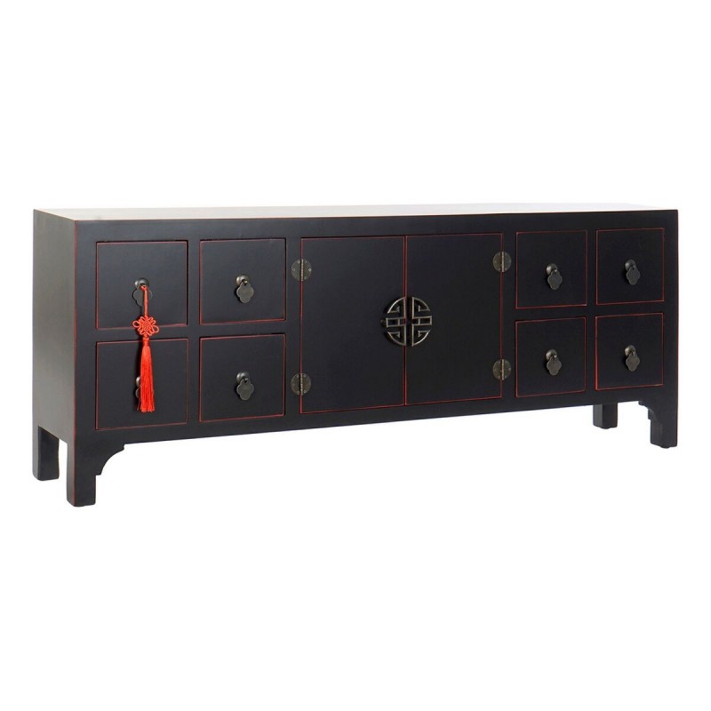 Mueble de TV DKD Home Decor Negro...