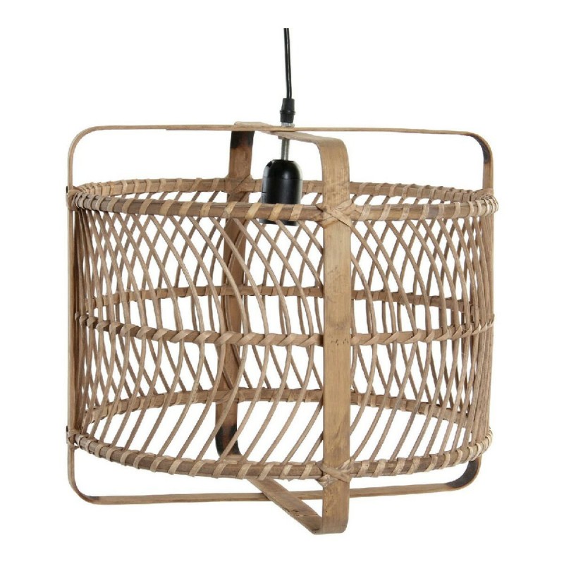 Suspension DKD Home Decor Noir Bambou...