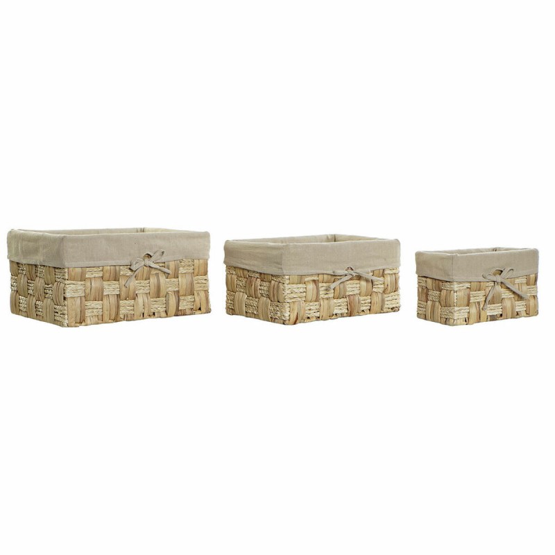 Set de basket DKD Home Decor Naturel...