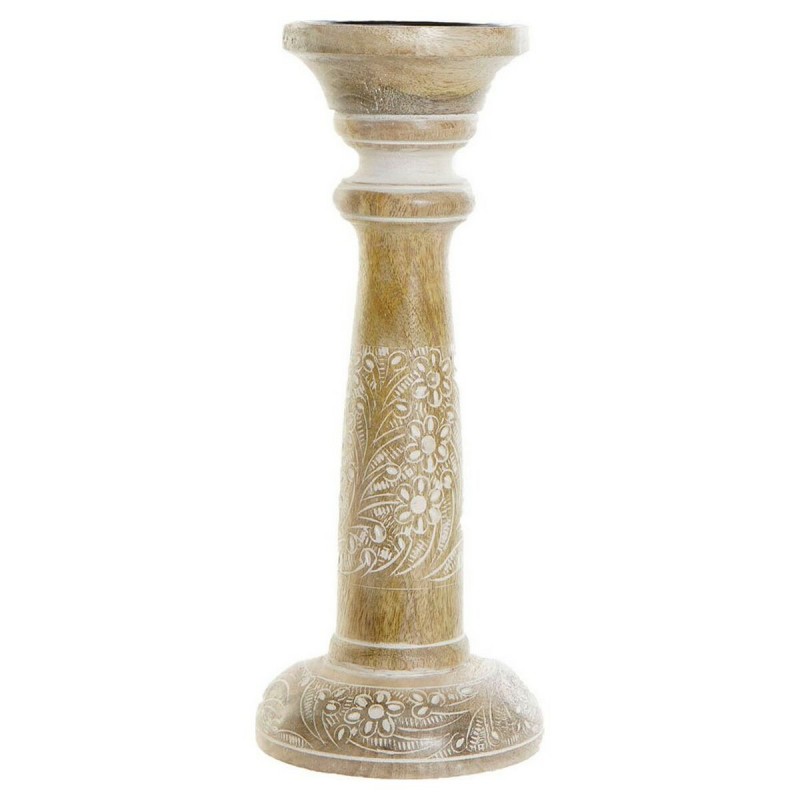 Candelabro DKD Home Decor Bianco...