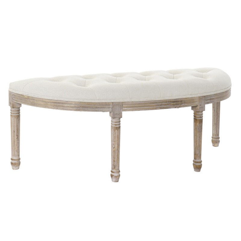 Hocker DKD Home Decor Beige natürlich...