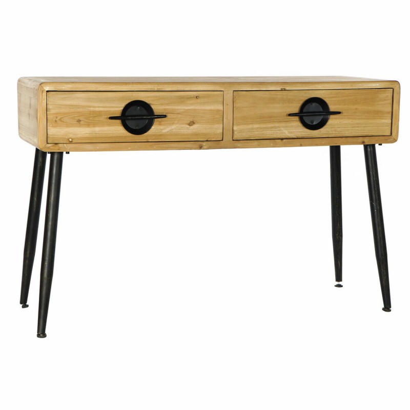 Consola DKD Home Decor Abeto Negro...