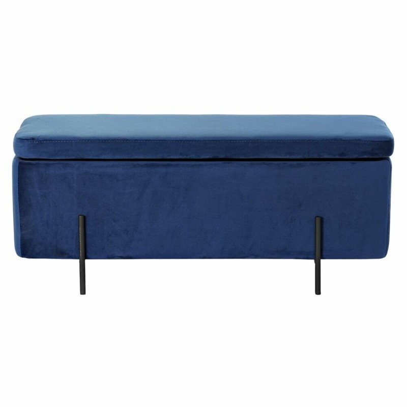 Banqueta DKD Home Decor   Azul Negro...