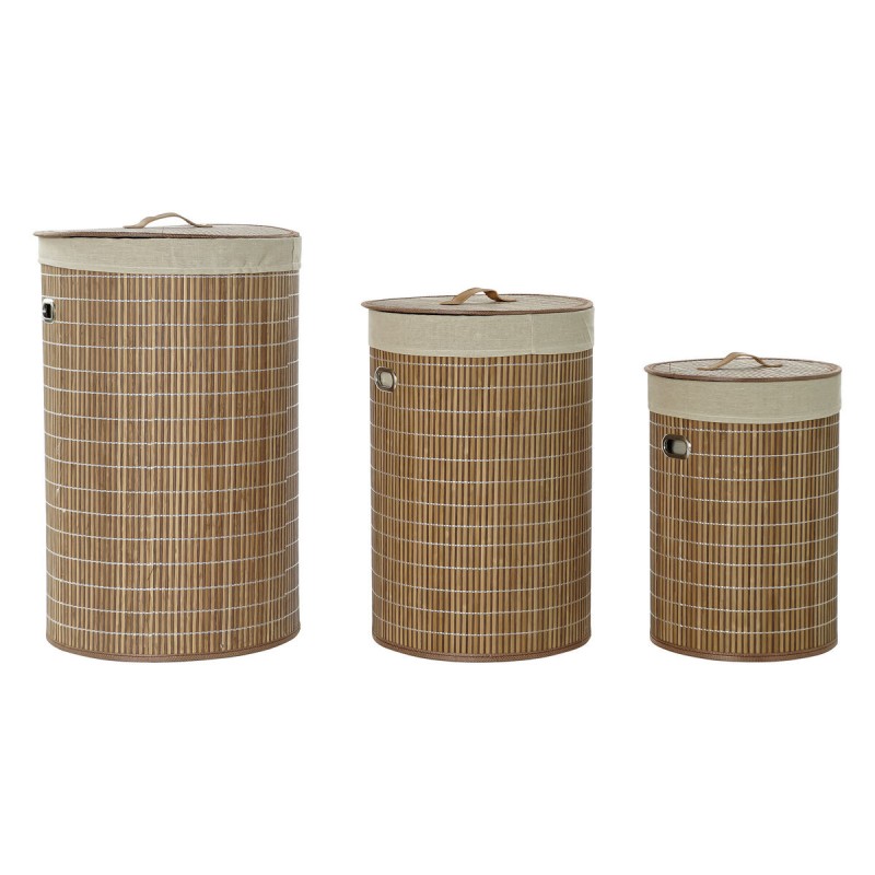 Laundry basket DKD Home Decor Natural...