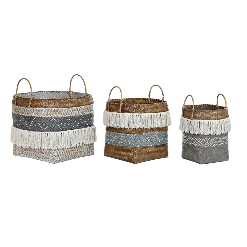 Basket set DKD Home Decor 49 x 49 x...