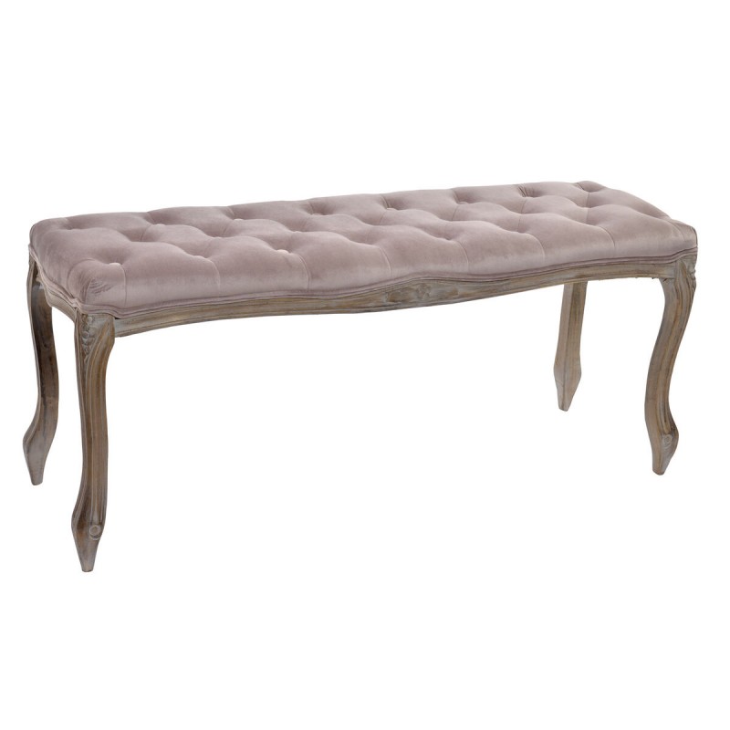 Banqueta DKD Home Decor Rosa Natural...