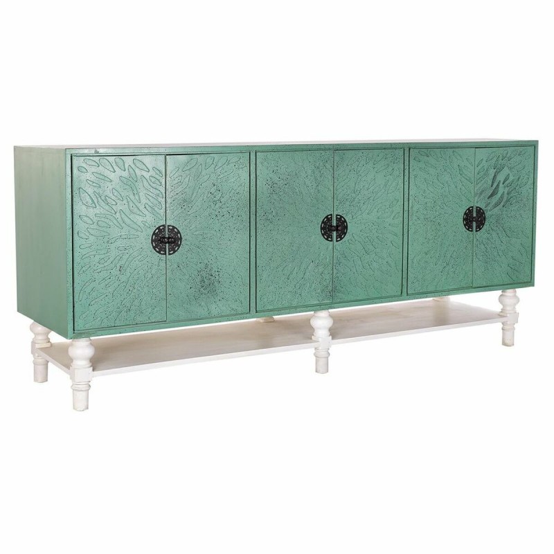 Buffet DKD Home Decor Turquoise Bois...