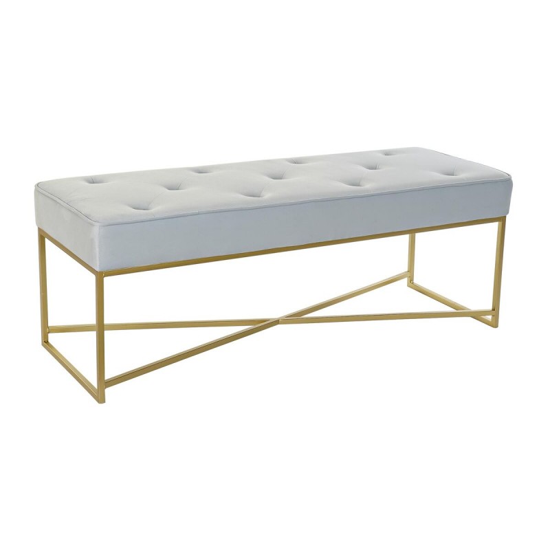 Banquette DKD Home Decor Doré Bleu...