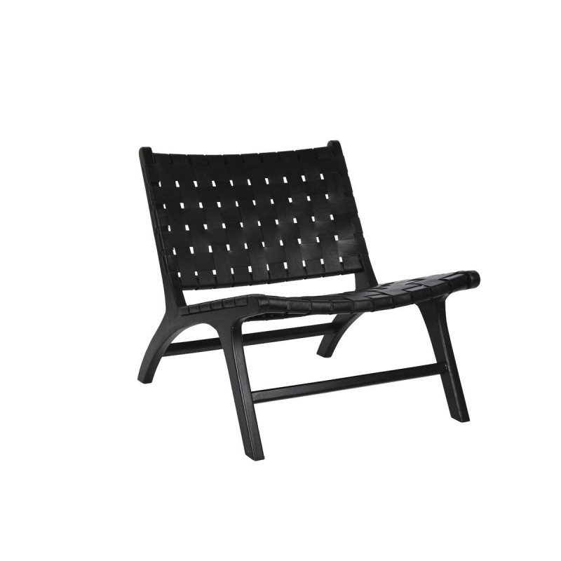 Chaise DKD Home Decor Noir 65 x 79 x...