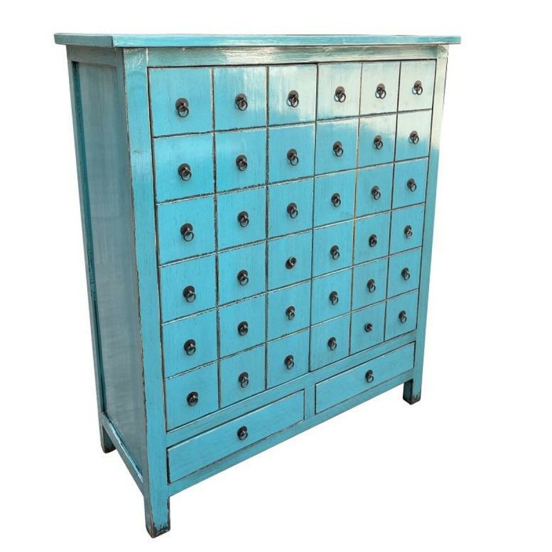 Cassettiera DKD Home Decor Azzurro...