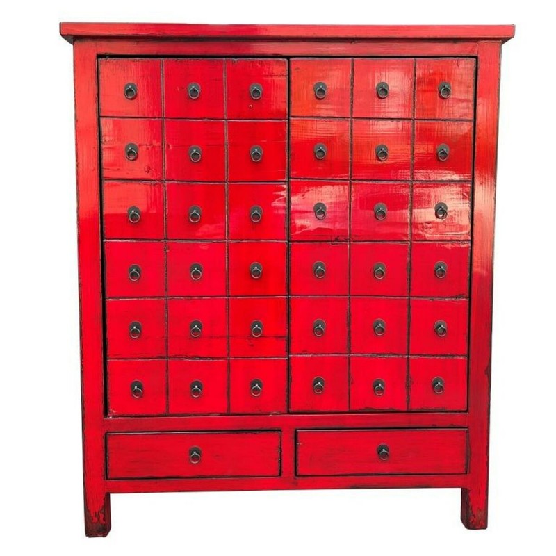 Cajonera DKD Home Decor Rojo Madera...