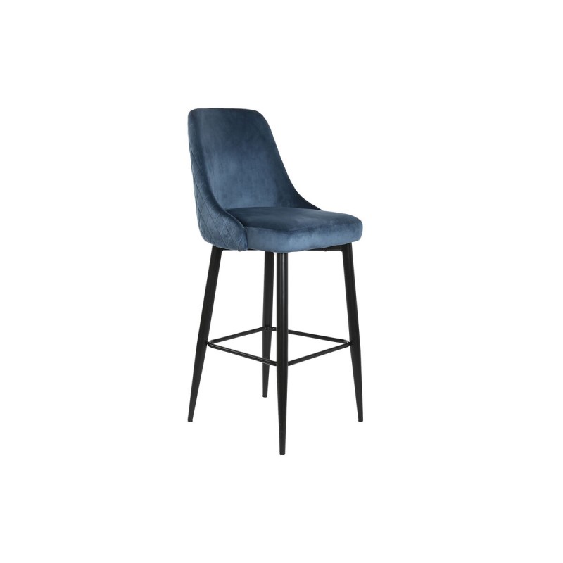 Stool DKD Home Decor Blue Black...