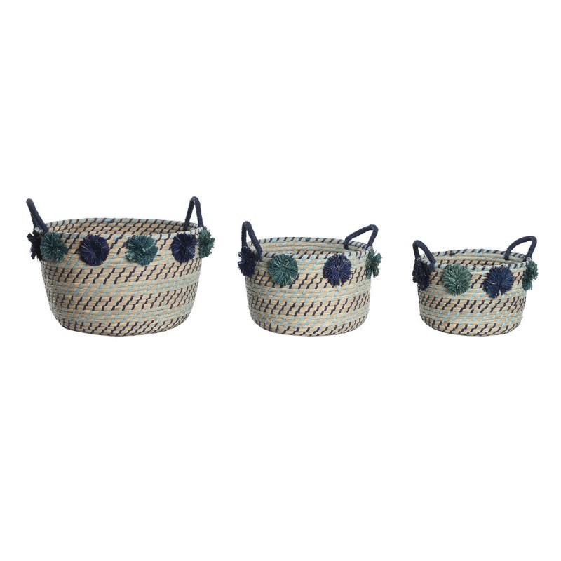 Basket set DKD Home Decor 46 x 44 x...