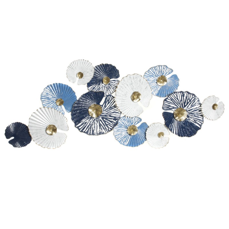 Wanddecoratie DKD Home Decor Blauw...