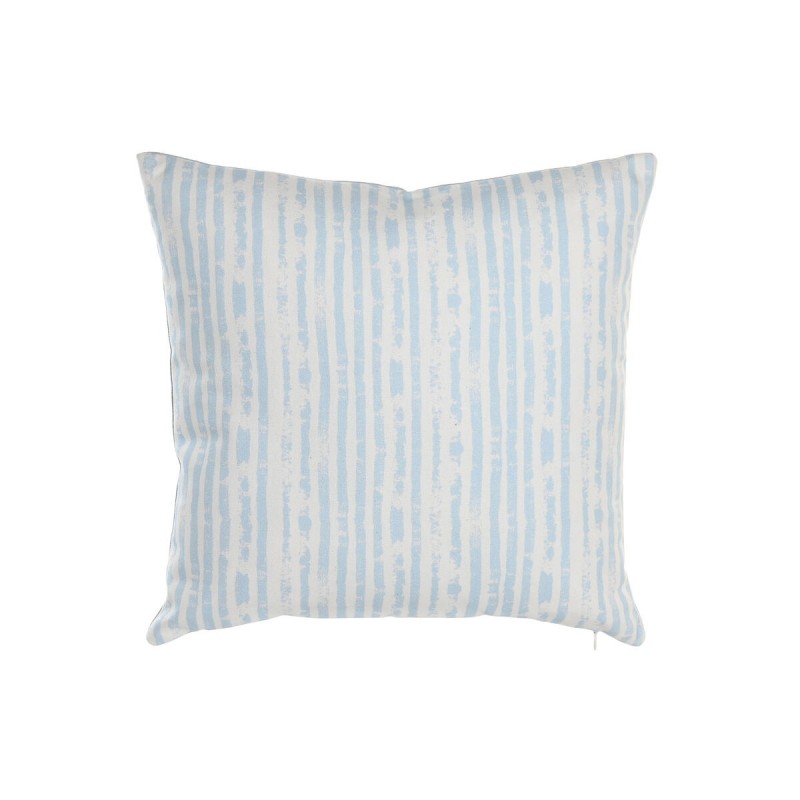 Coussin DKD Home Decor Rayures Bleu...