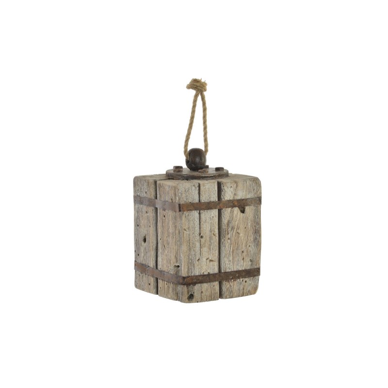 Deurhouder DKD Home Decor Jute Hout...