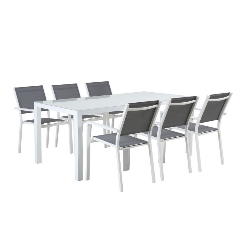 Table set with 6 chairs DKD Home...