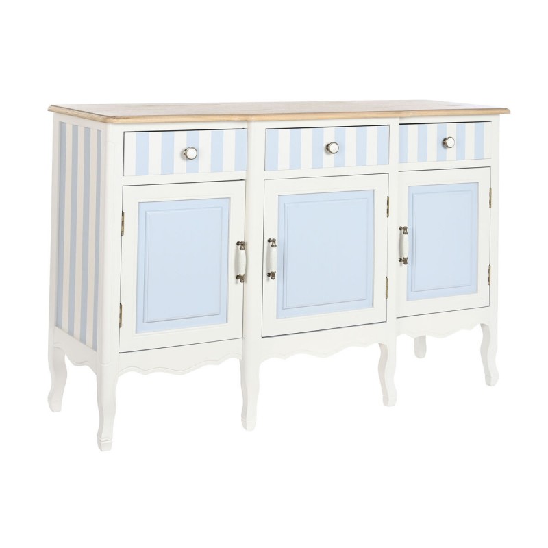 Aparador DKD Home Decor Blanco Azul...