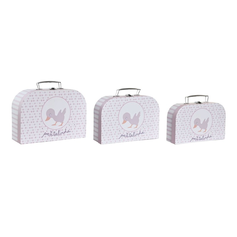 Set of decorative boxes DKD Home...