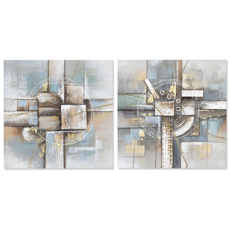 Schilderij DKD Home Decor Abstract 80...