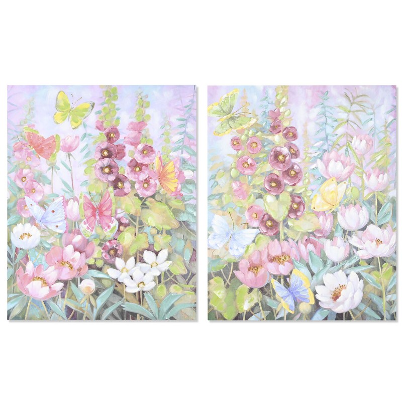 Bild DKD Home Decor Blomster 80 x 3 x...