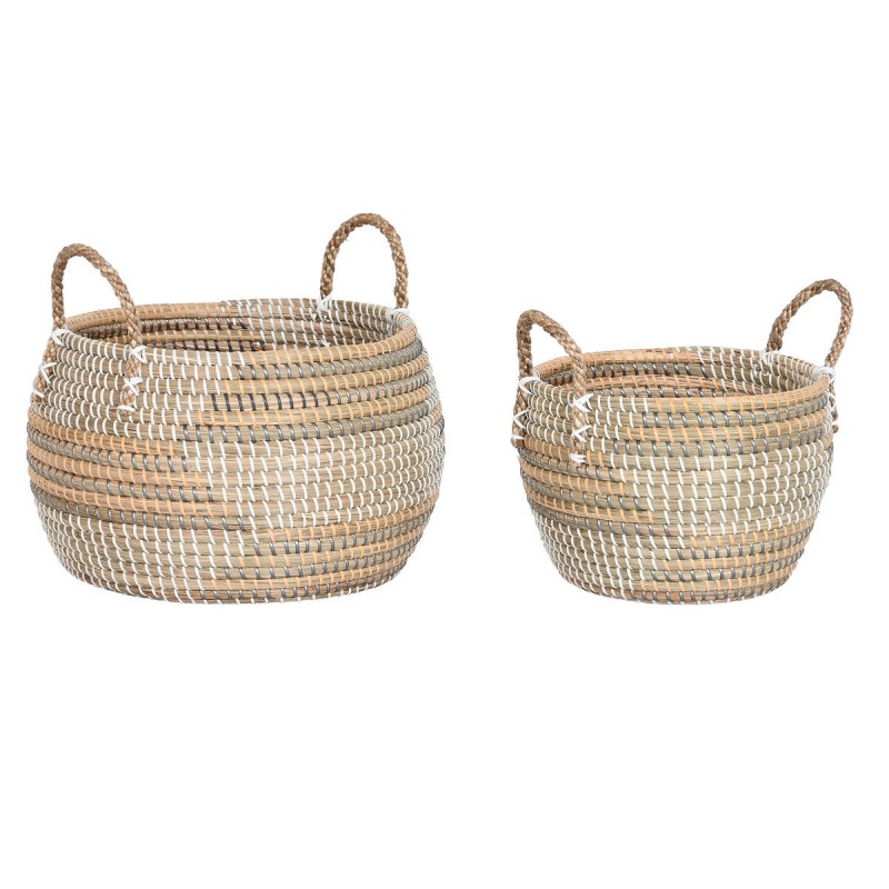 Basket set DKD Home Decor Tropical...