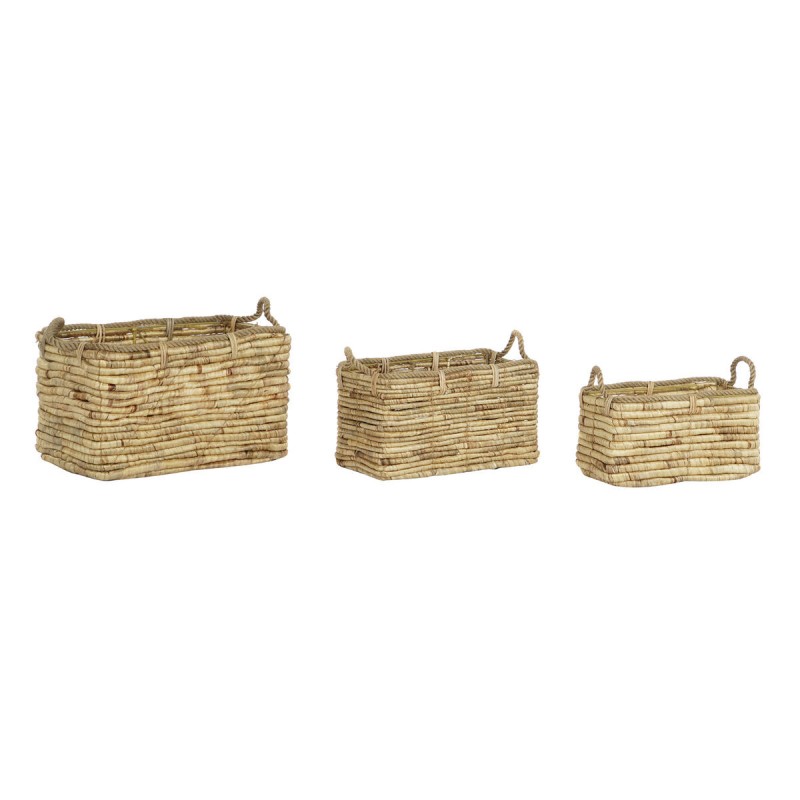 Basket set DKD Home Decor 49 x 30 x...