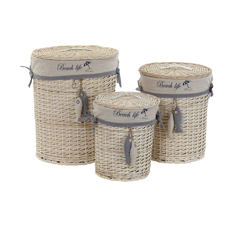 Basket set DKD Home Decor 47 x 47 x...