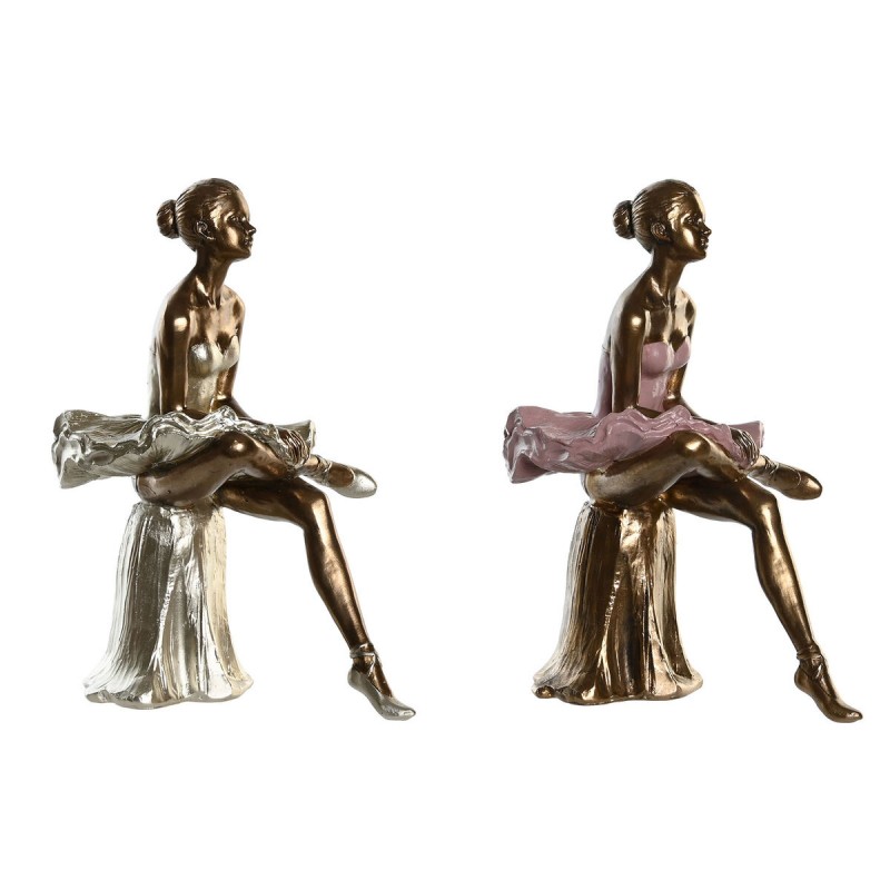 Decorative Figure DKD Home Decor Pink...