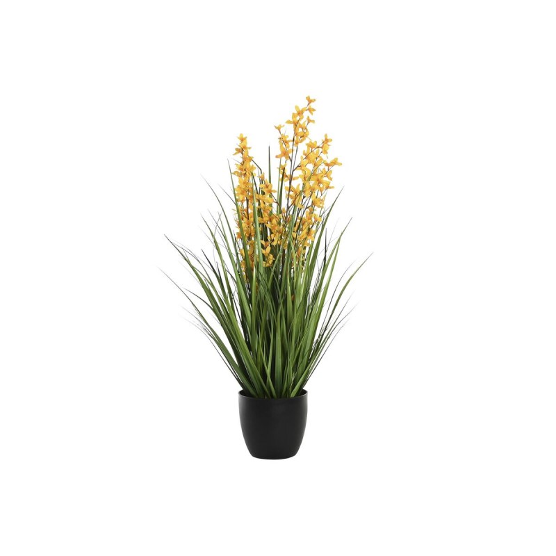 Decoratieve plant DKD Home Decor Geel...