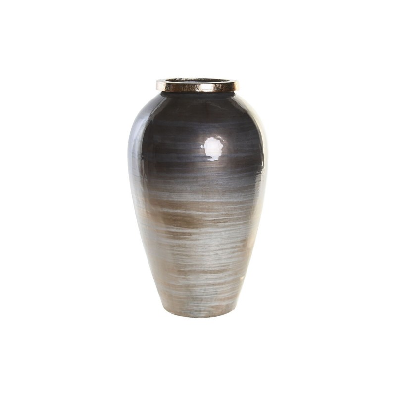 Vase DKD Home Decor Bunt Aluminium...