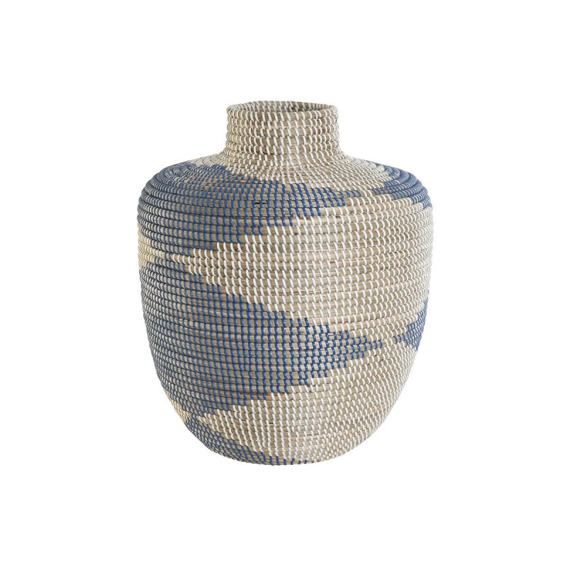 Vaas DKD Home Decor Blauw Natuurlijk...