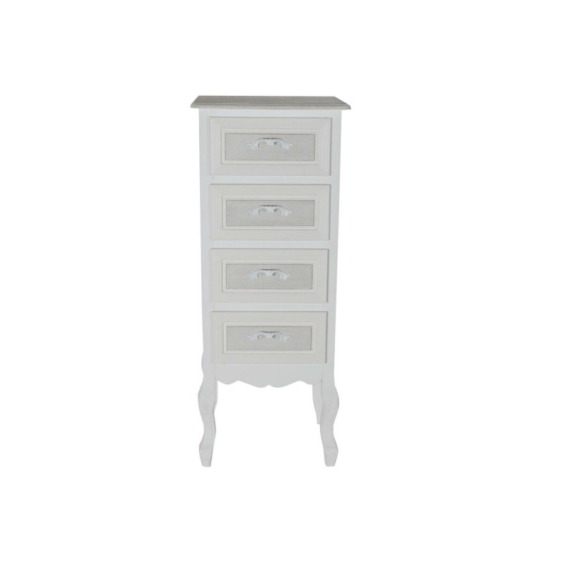 Cassettiera DKD Home Decor Bianco...