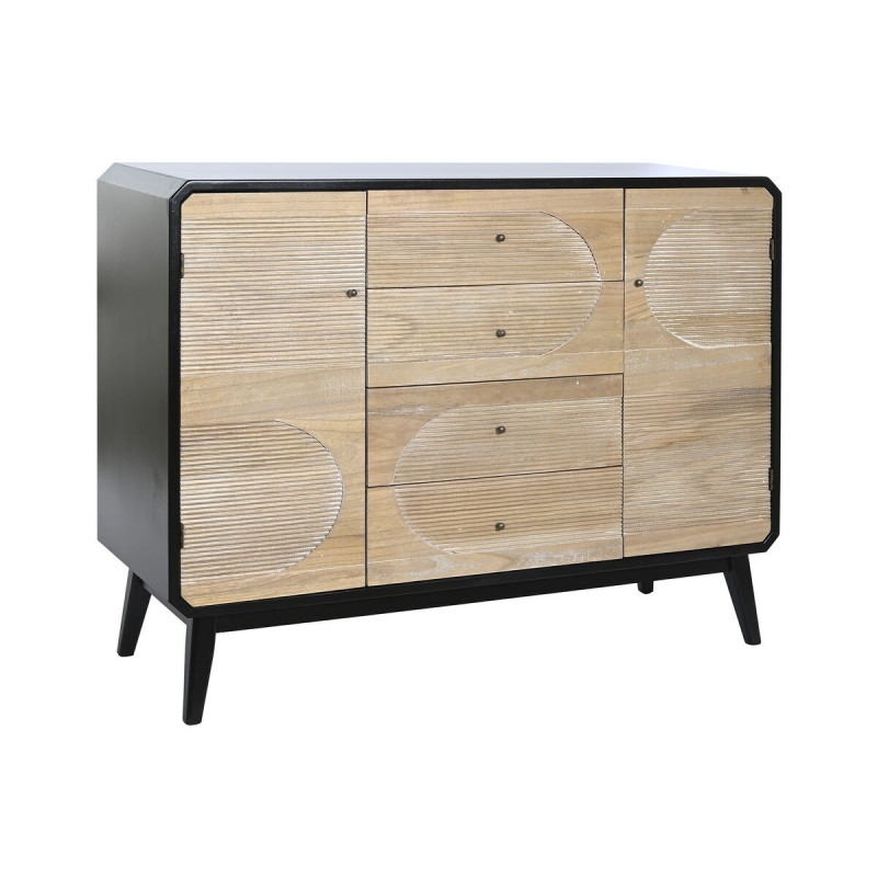 Sideboard DKD Home Decor Black Wood...