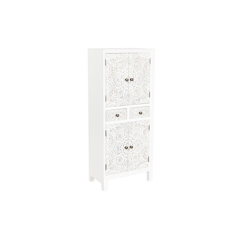 Armadio DKD Home Decor Bianco Abete...