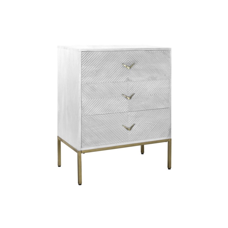 Commode DKD Home Decor Métal Blanc...