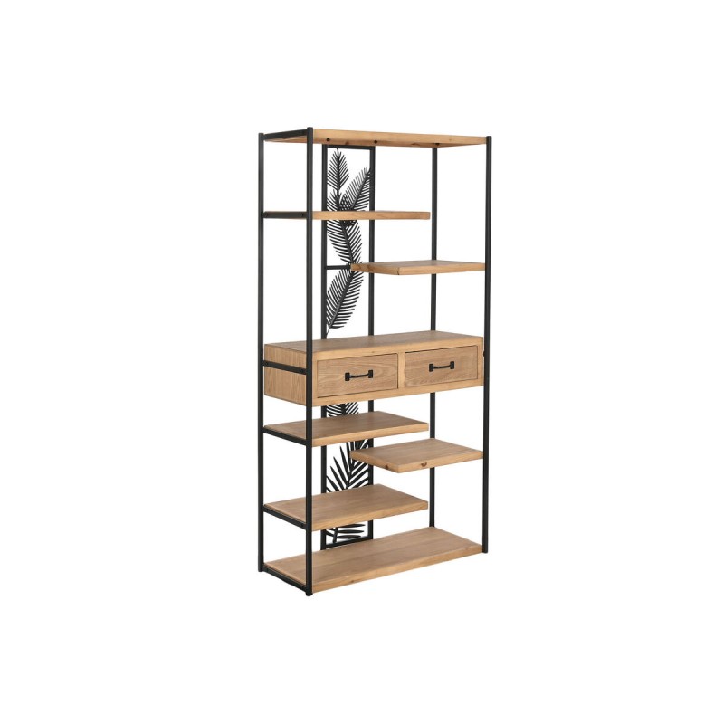 Scaffale DKD Home Decor Marrone Nero...