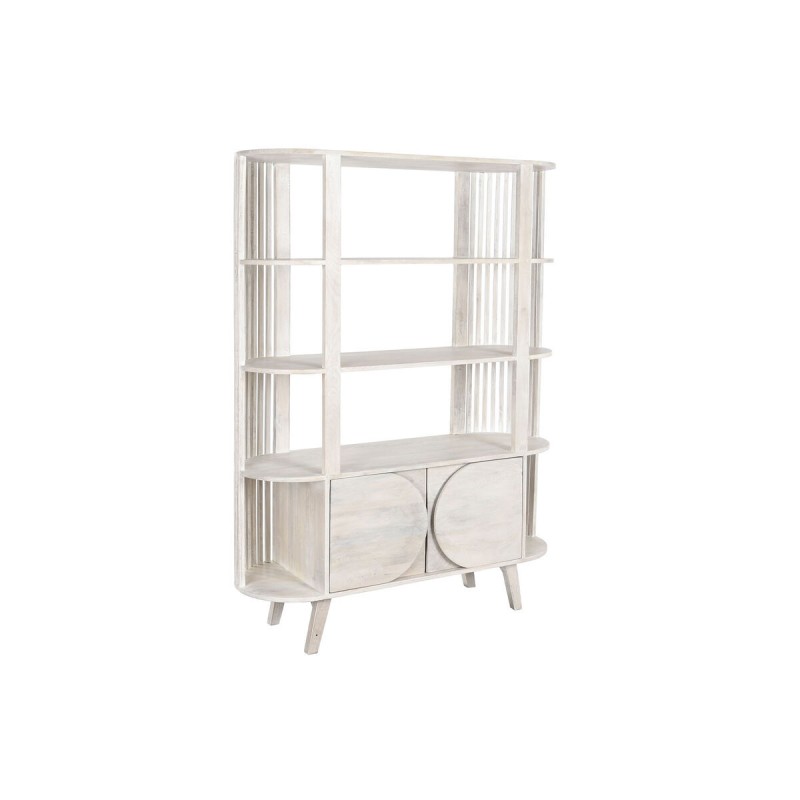 Étagère DKD Home Decor Blanc Bois de...