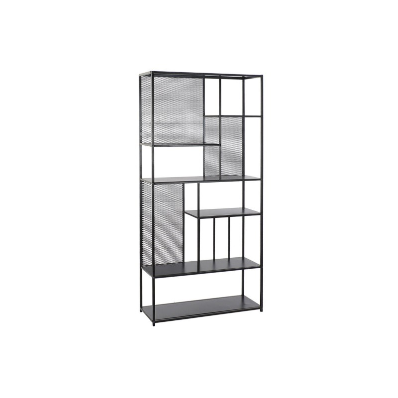 Étagère DKD Home Decor Noir Métal 80...