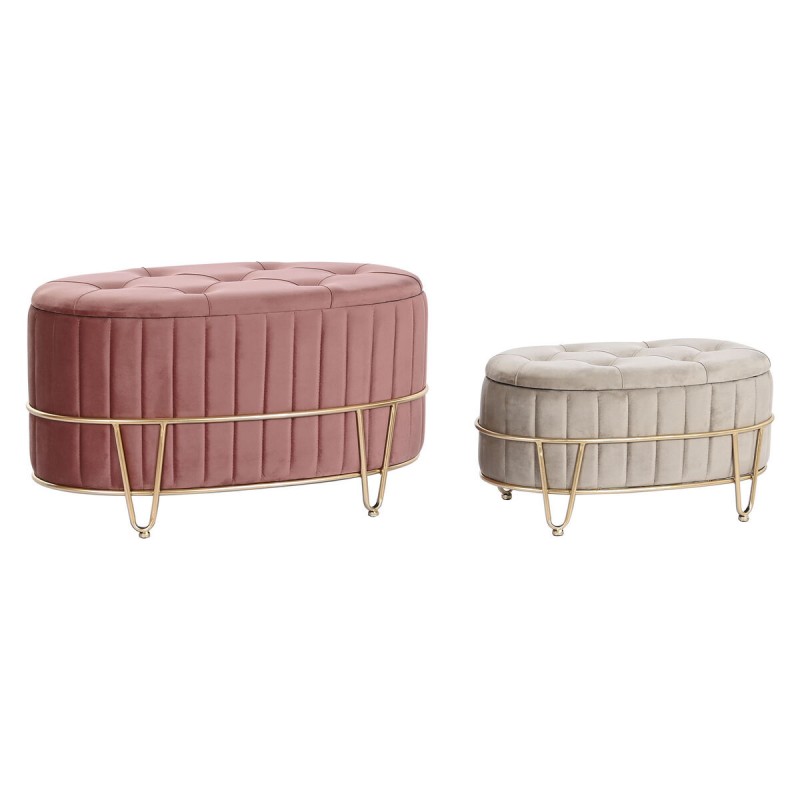 Hocker DKD Home Decor 80 x 42 x 45 cm...