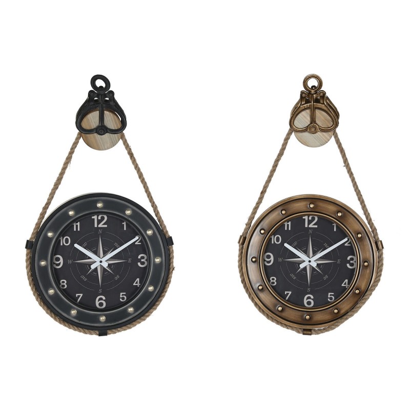 Wall Clock DKD Home Decor 43 x 8 x 71...