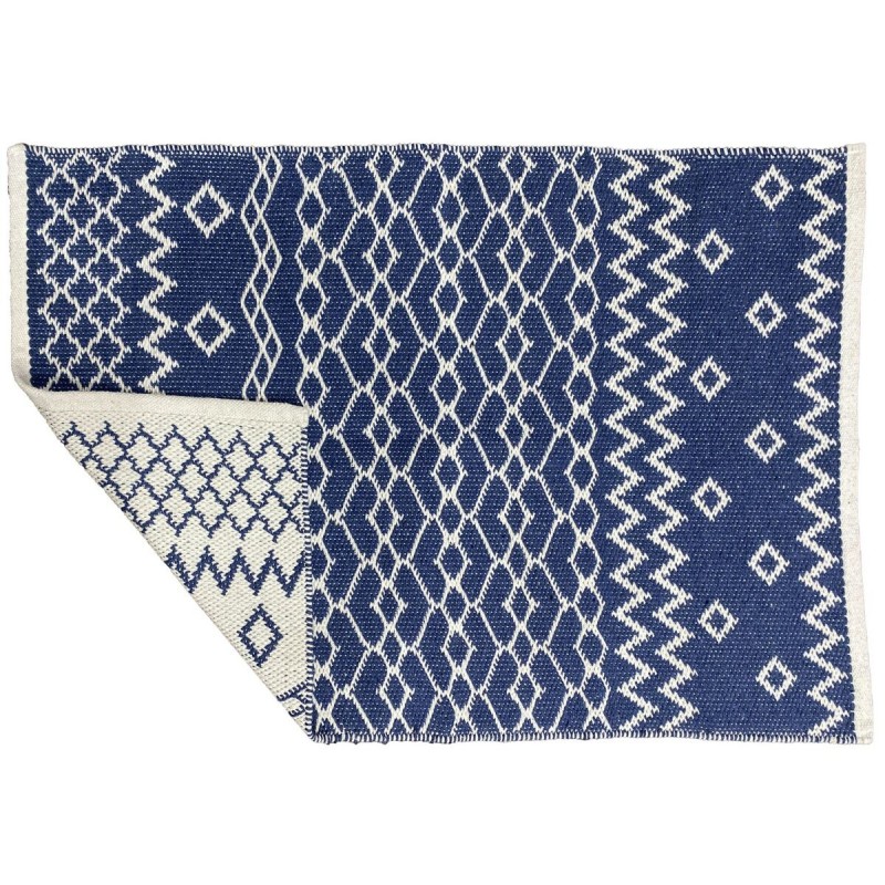 Tapijt DKD Home Decor Blauw Polyester...