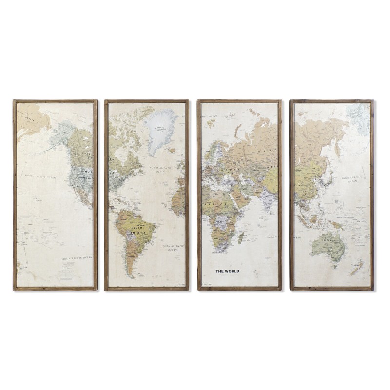 Jeu de 4 tableaux DKD Home Decor...